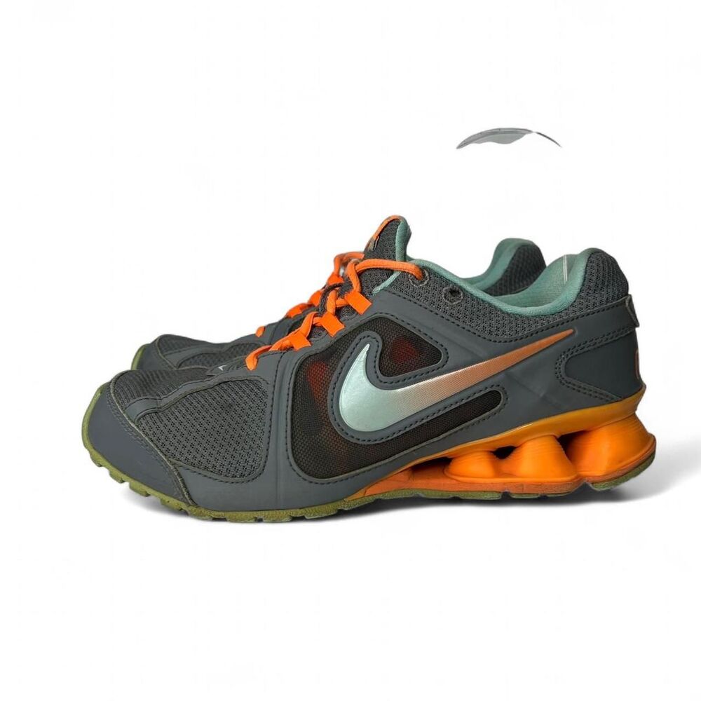 Nike reax  grey orange blue trainers shoes Size US 6